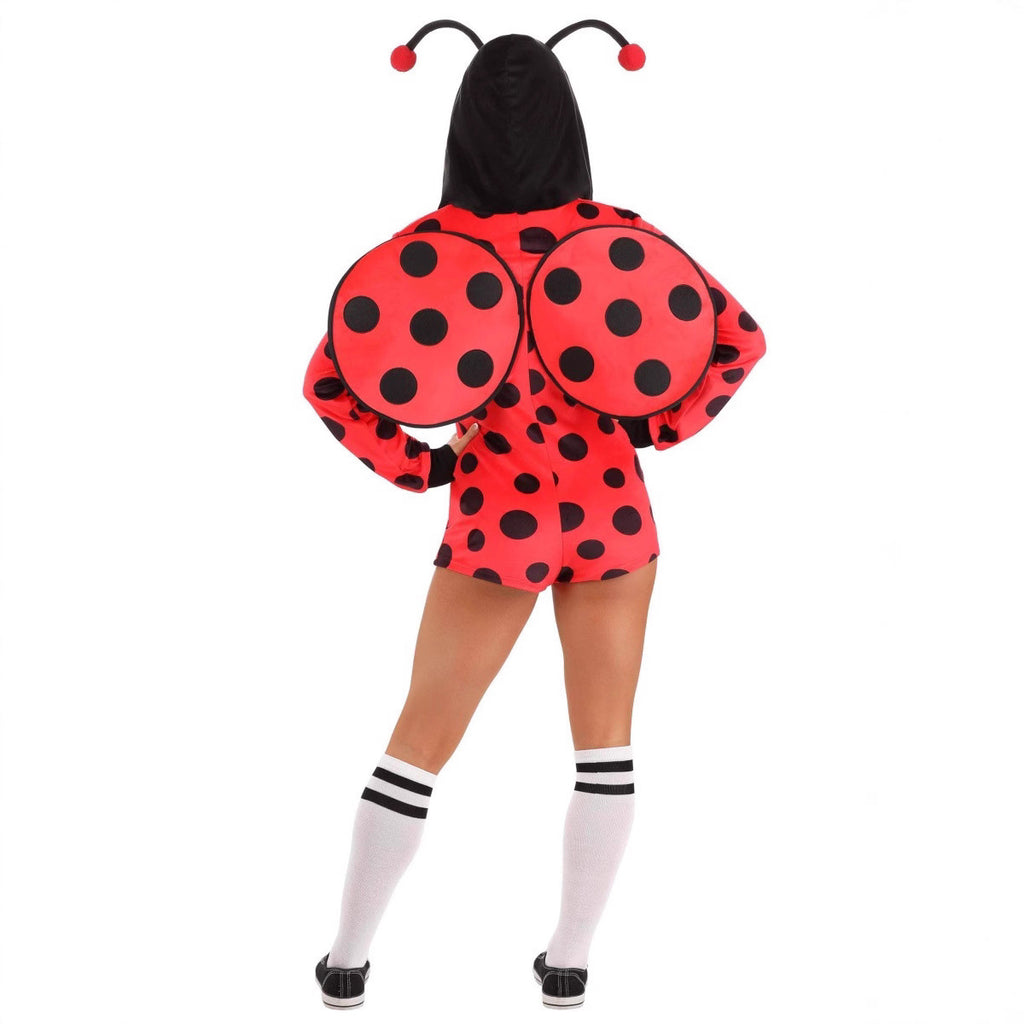 Halloween Bee Ladybug Costume for Adults and Kids Cosplay Party Outfit