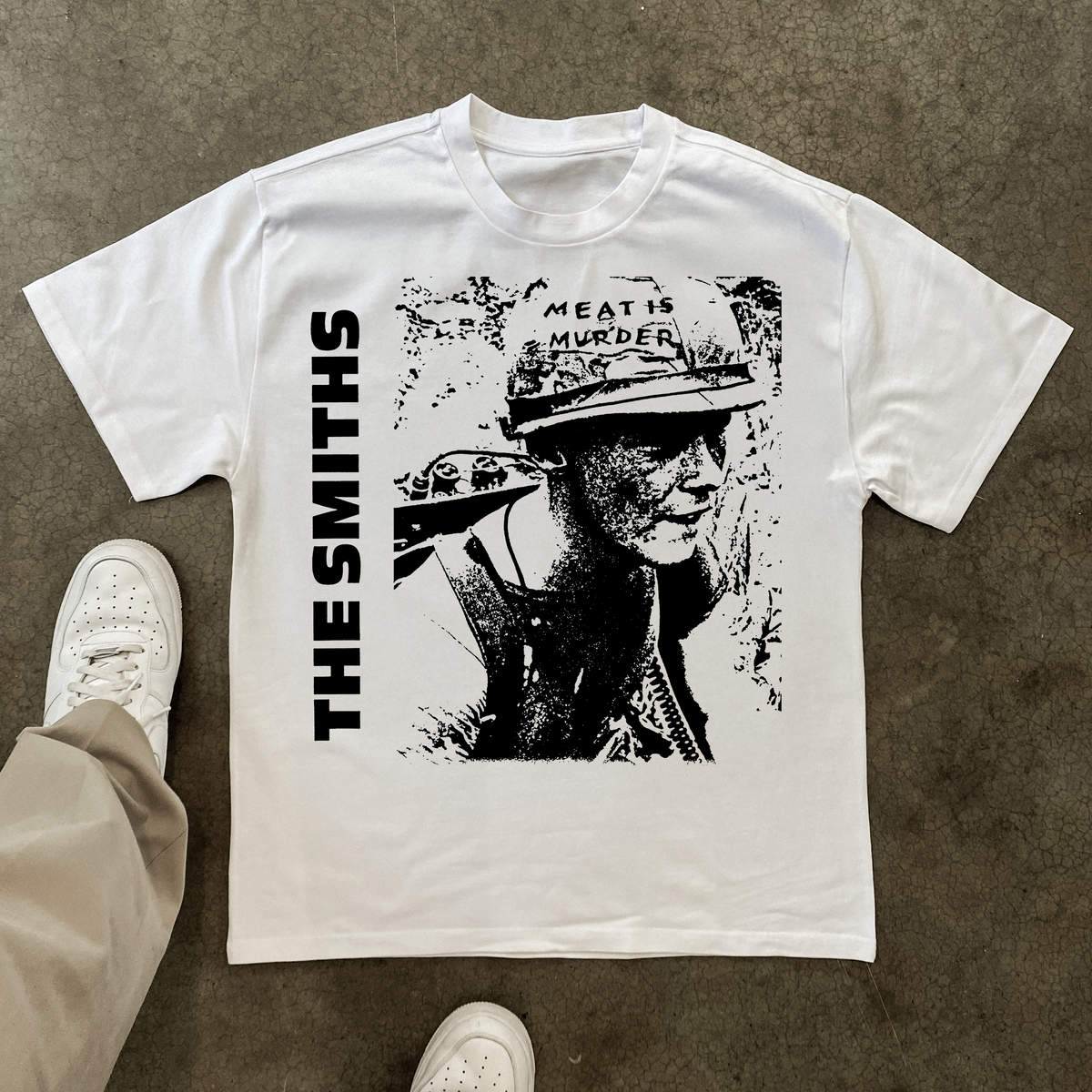 The Smiths Meat is Murder White T-Shirt