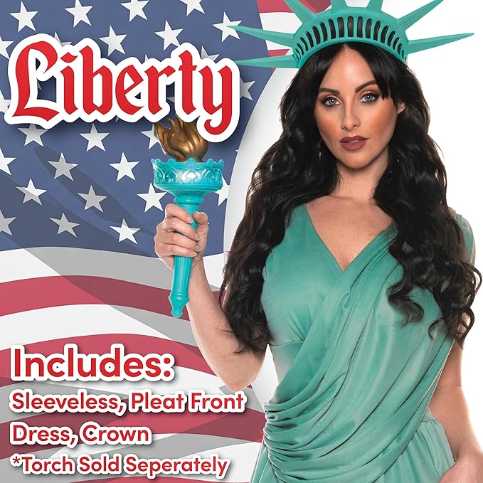 Lady Liberty Statue of Liberty Women's Patriotic Costume