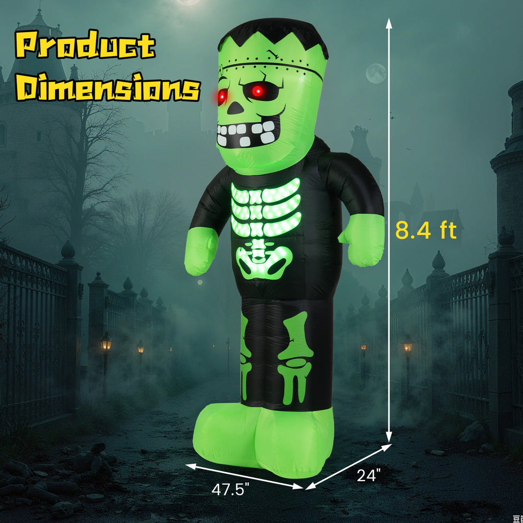 8.4 Feet Tall Halloween Inflatable Frankenstein