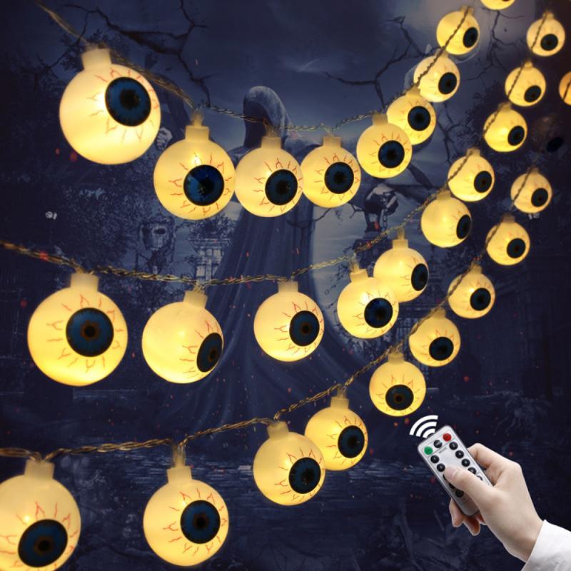 LED Eyeball String Lights – 10 Count