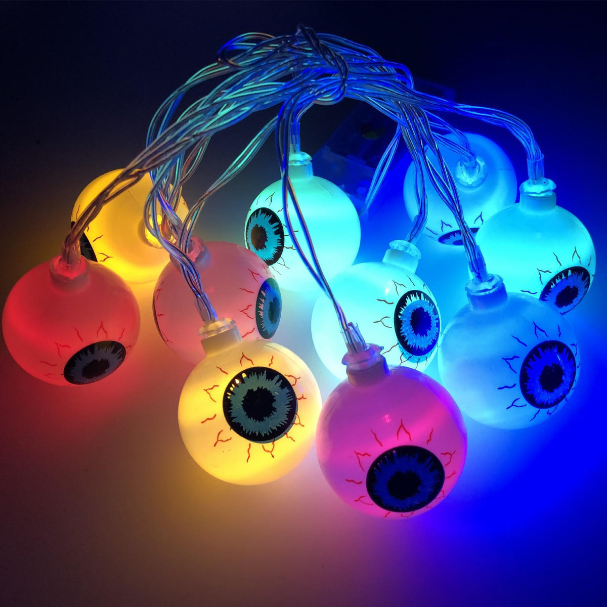 LED Eyeball String Lights – 10 Count