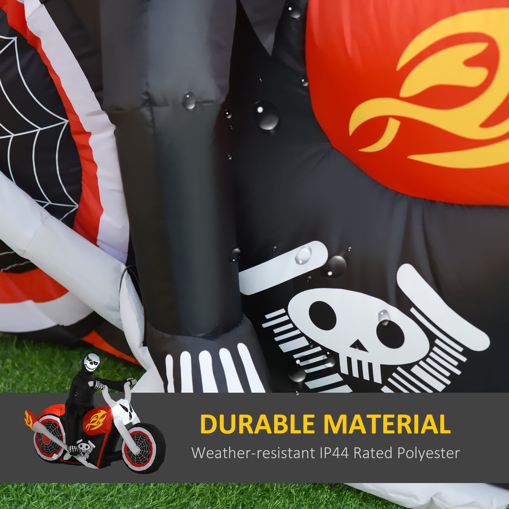Grim Ghost Biker Inflatable