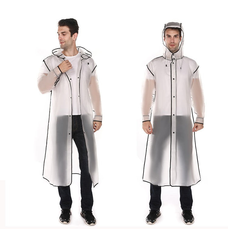 Adult Long EVA Costume Raincoat
