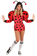 Halloween Bee Ladybug Costume for Adults and Kids Cosplay Party Outfit
