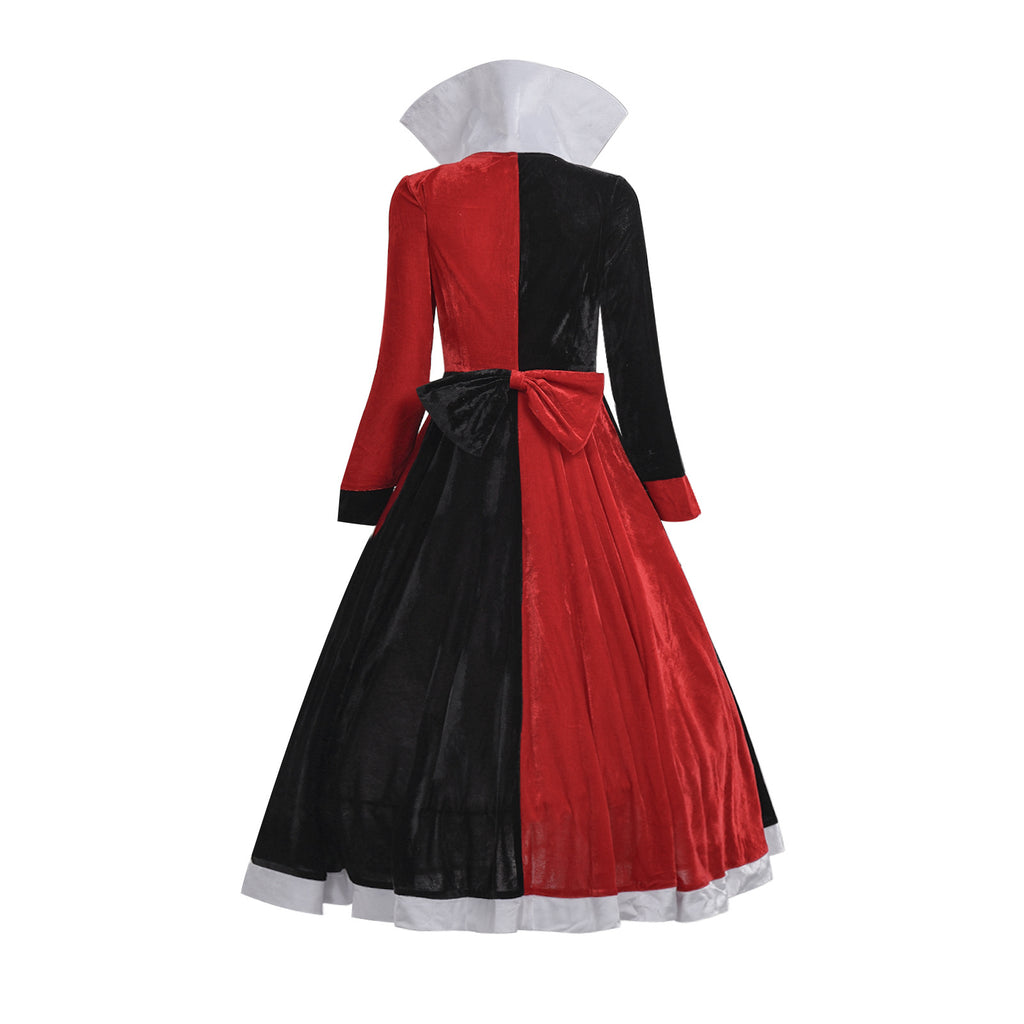 Alice in Wonderland Queen of Hearts Cosplay Costume Halloween Queen of Hearts