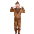Children's Halloween Stage Performance Costume Native  Indian Chief Costume for Boys
