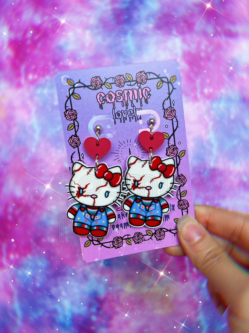 Halloween Horror Hello Kitty Earrings & More