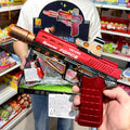 Smoking Vibrating toy gun Halloween prop