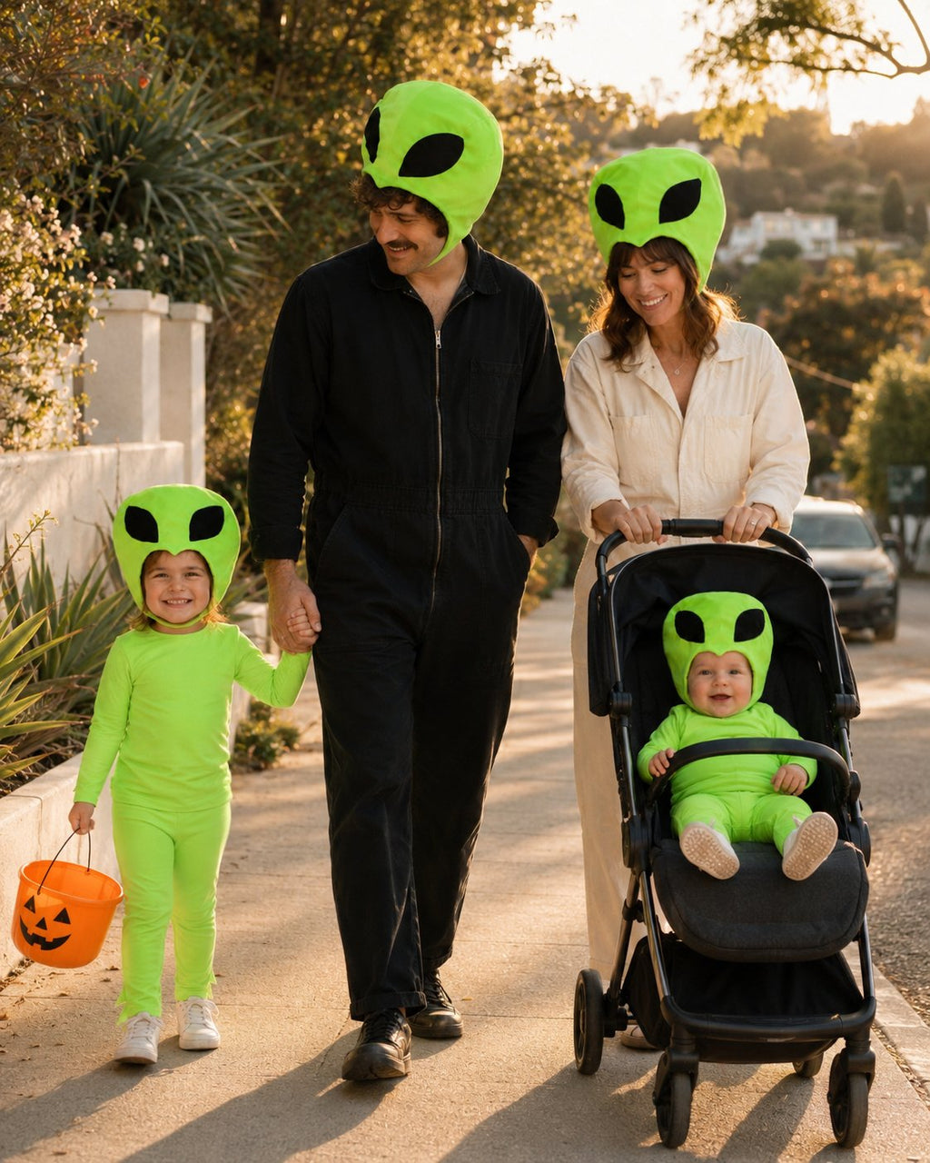 Baby Green Alien Halloween Costume