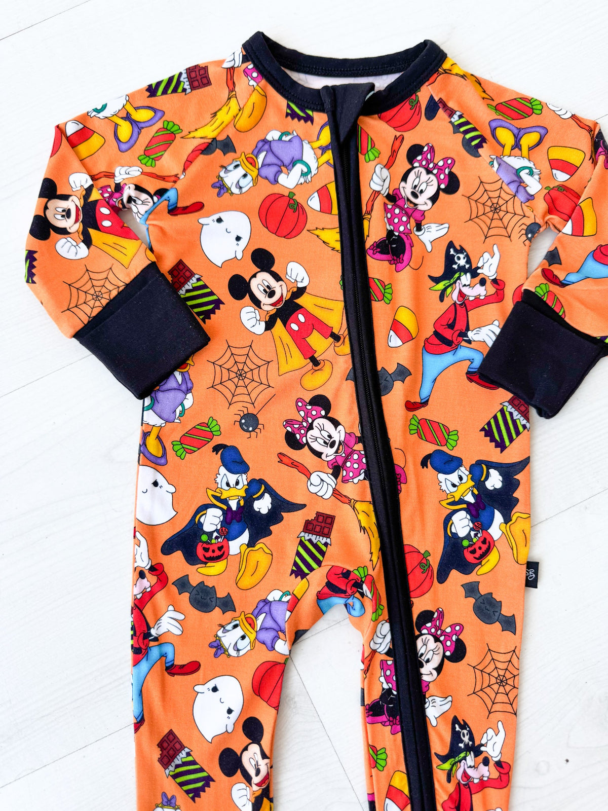 Disney Halloween Zip up Pajamas
