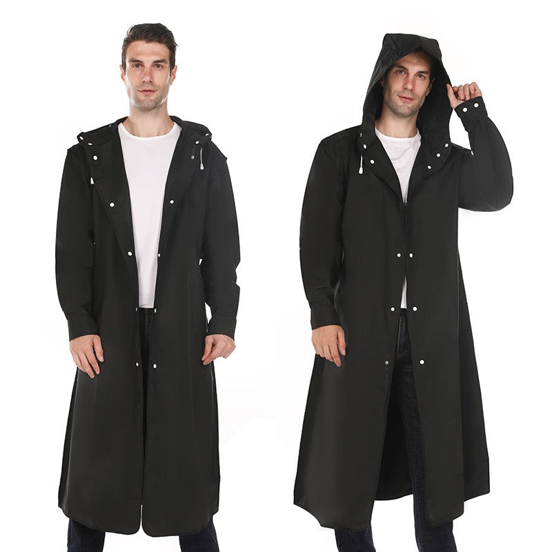 Adult Long EVA Costume Raincoat