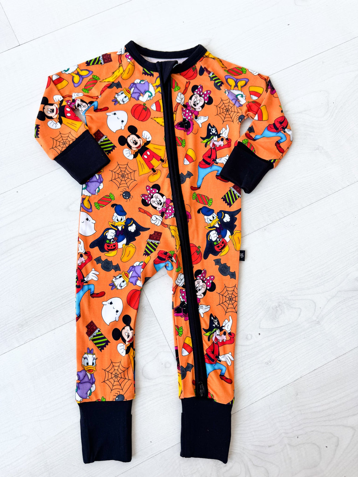Disney Halloween Zip up Pajamas