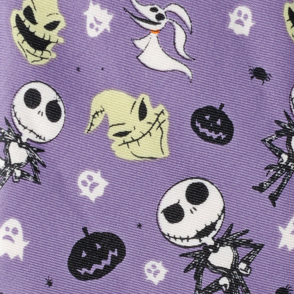 Disney The Nightmare Before Christmas Purple Men's Tie