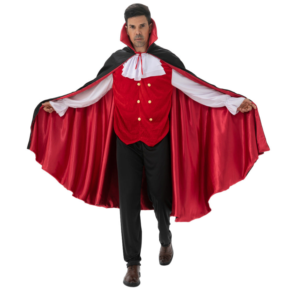 Halloween Adult Vampire Cosplay Costume Vampire Devil Duke Party Role Play Costume Outfit