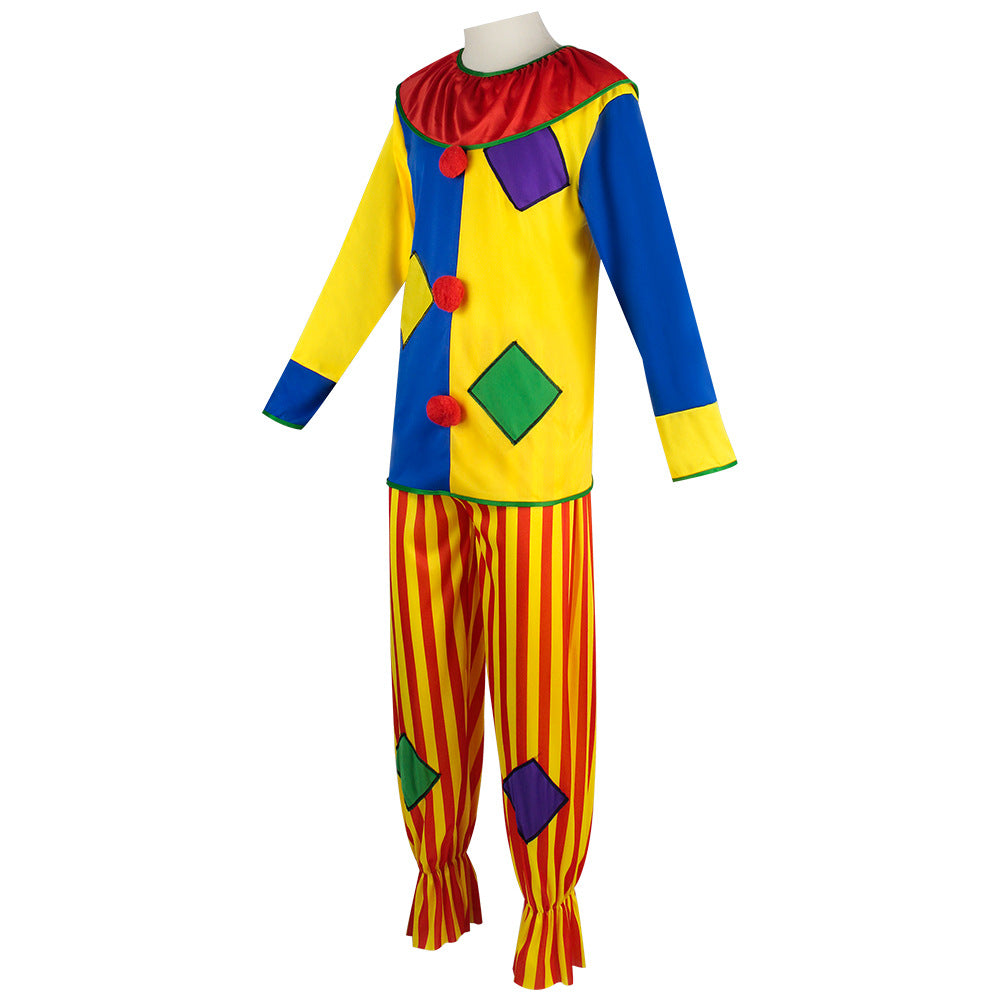 Halloween costumes, stage costumes, clown costumes