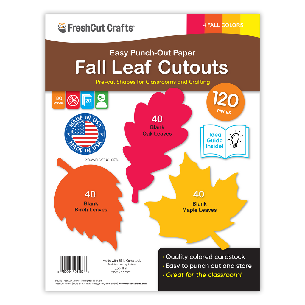 Fall Leaf Cutouts