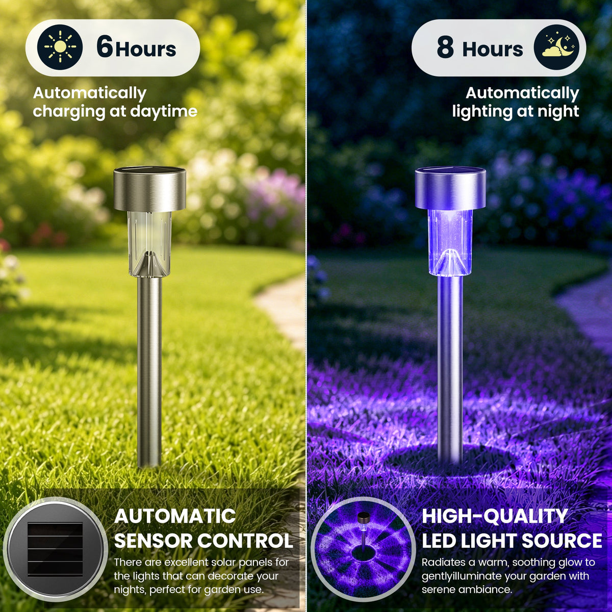 GIGALUMI Solar Halloween Lights Outdoor Waterproof Halloween Decor