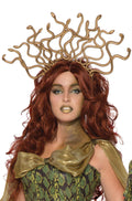 Gold Medusa Snake Headband