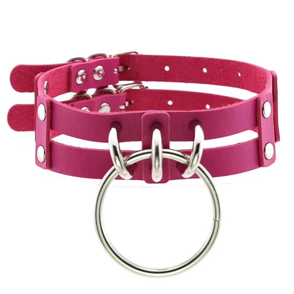 Gothic Punk Choker Necklace