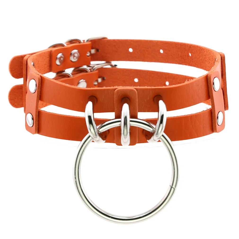 Gothic Punk Choker Necklace