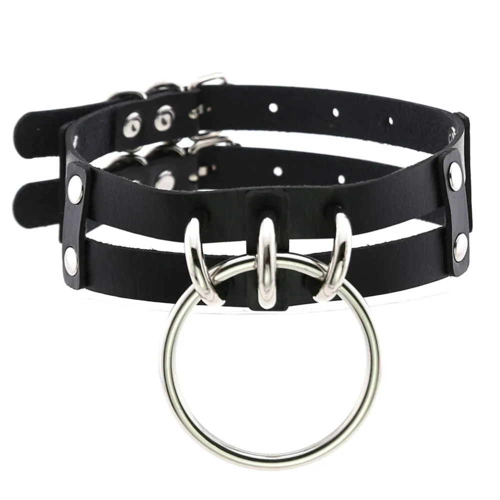 Gothic Punk Choker Necklace