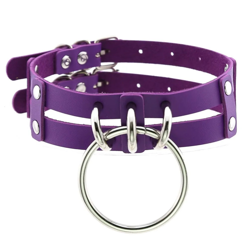 Gothic Punk Choker Necklace