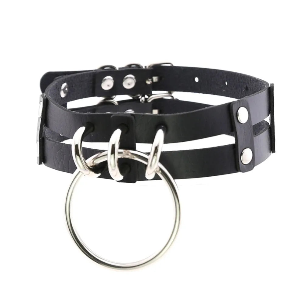 Gothic Punk Choker Necklace