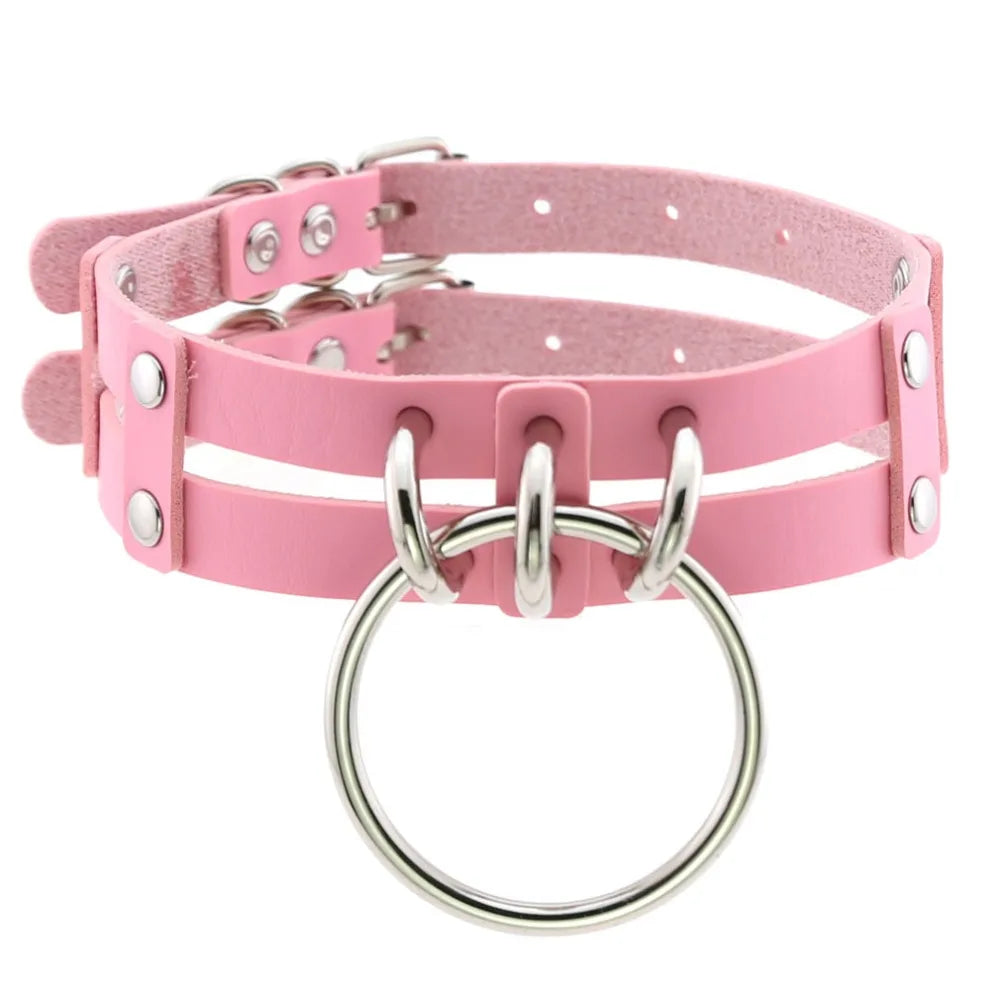 Gothic Punk Choker Necklace
