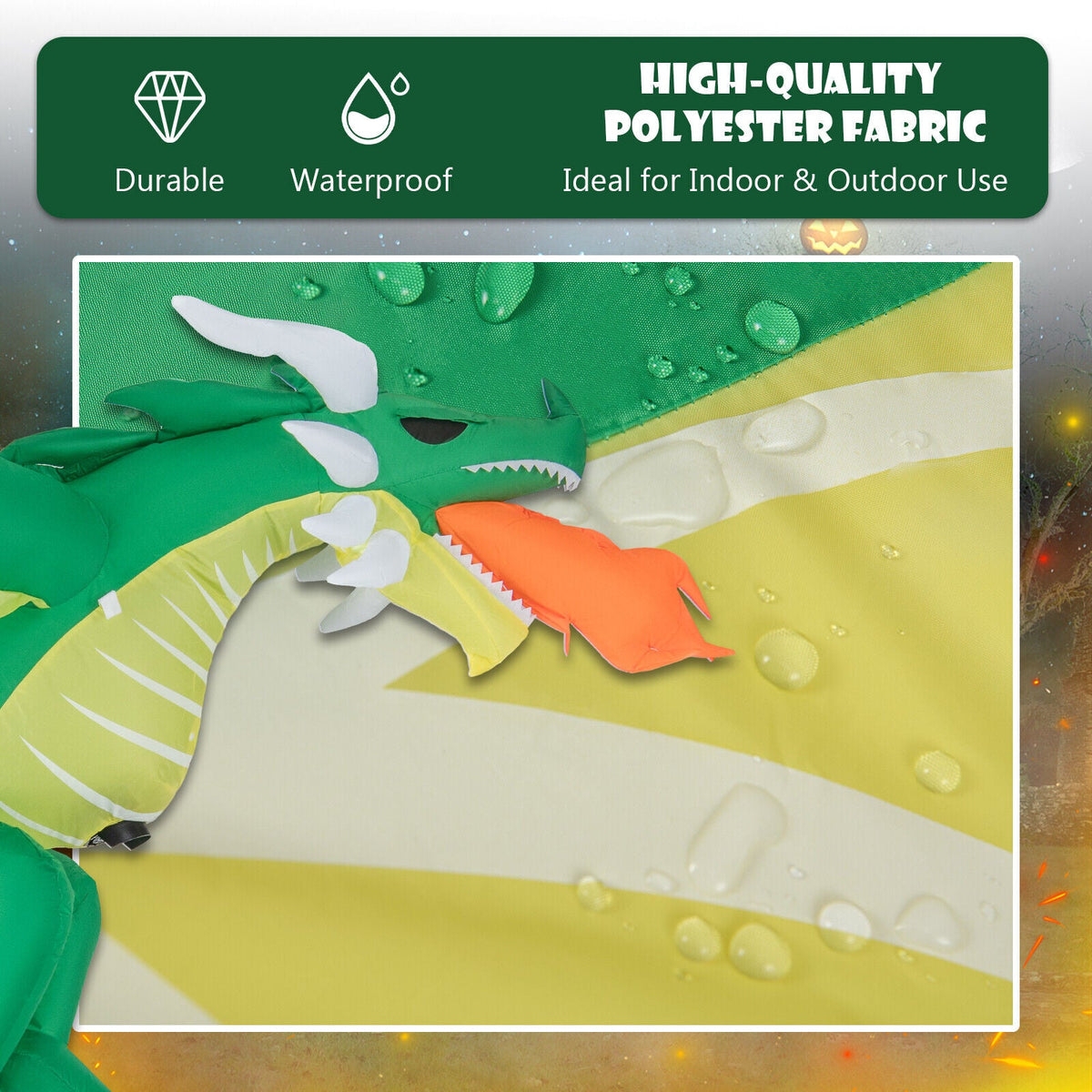 5' Inflatable Hanging Dragon