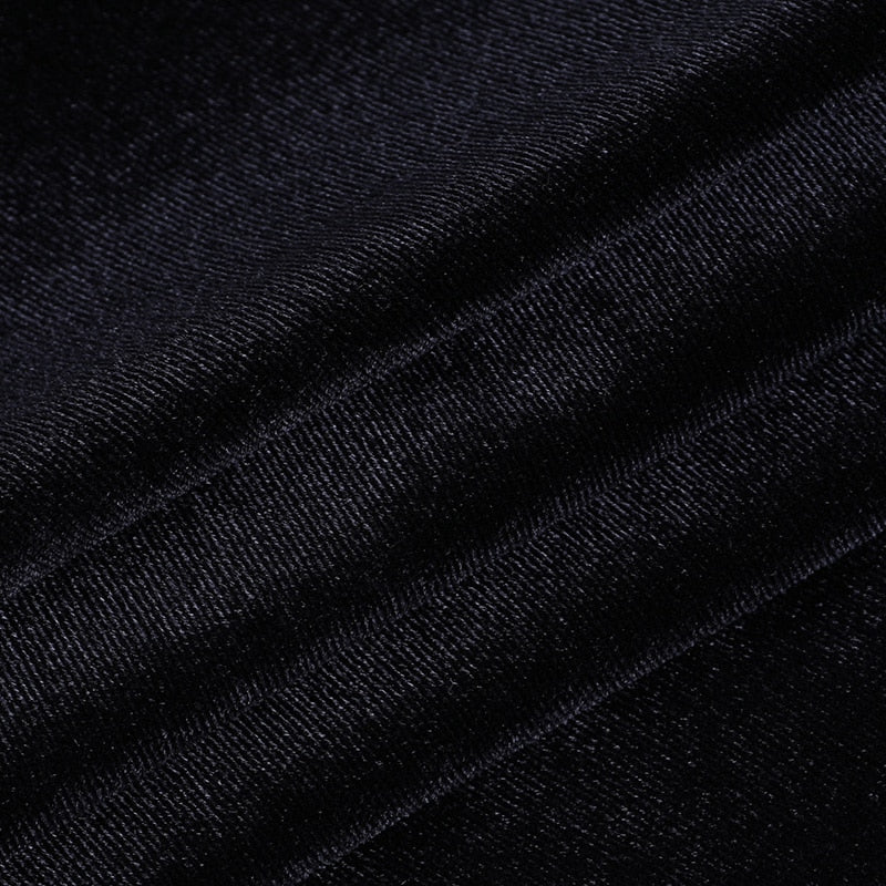 Gothic Velvet Cross A-Line Dress