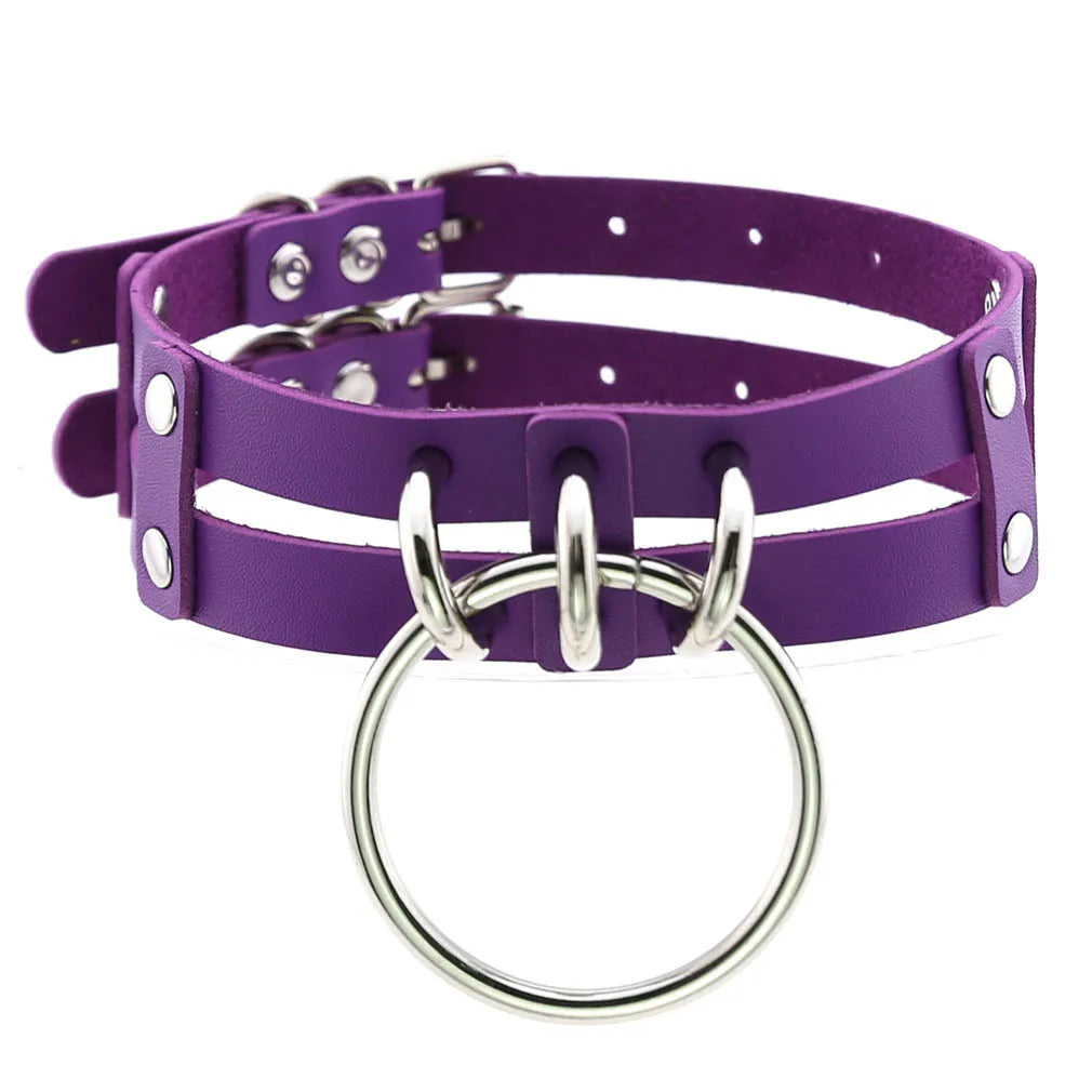 Gothic Punk Choker Necklace
