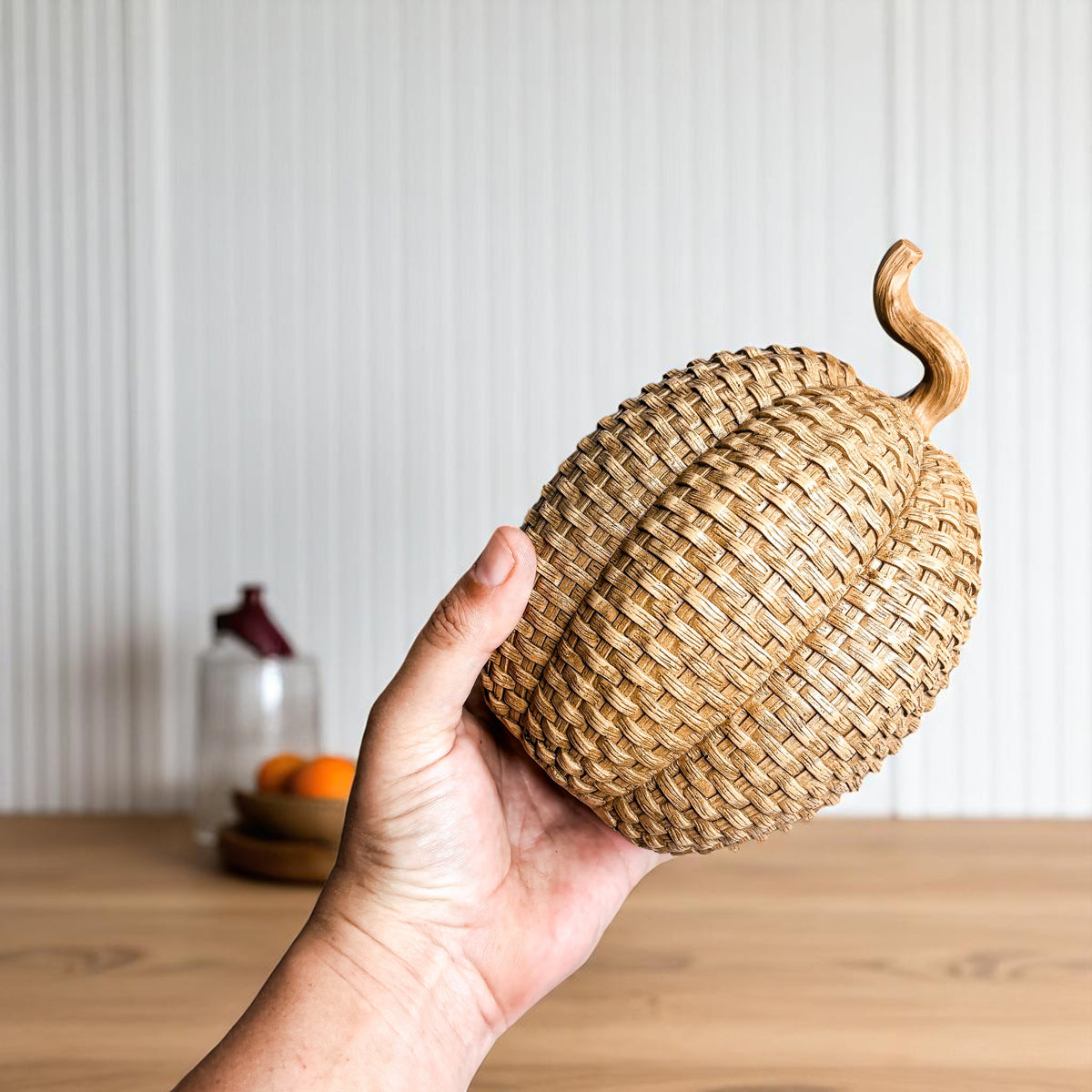 Rattan Pumpkins