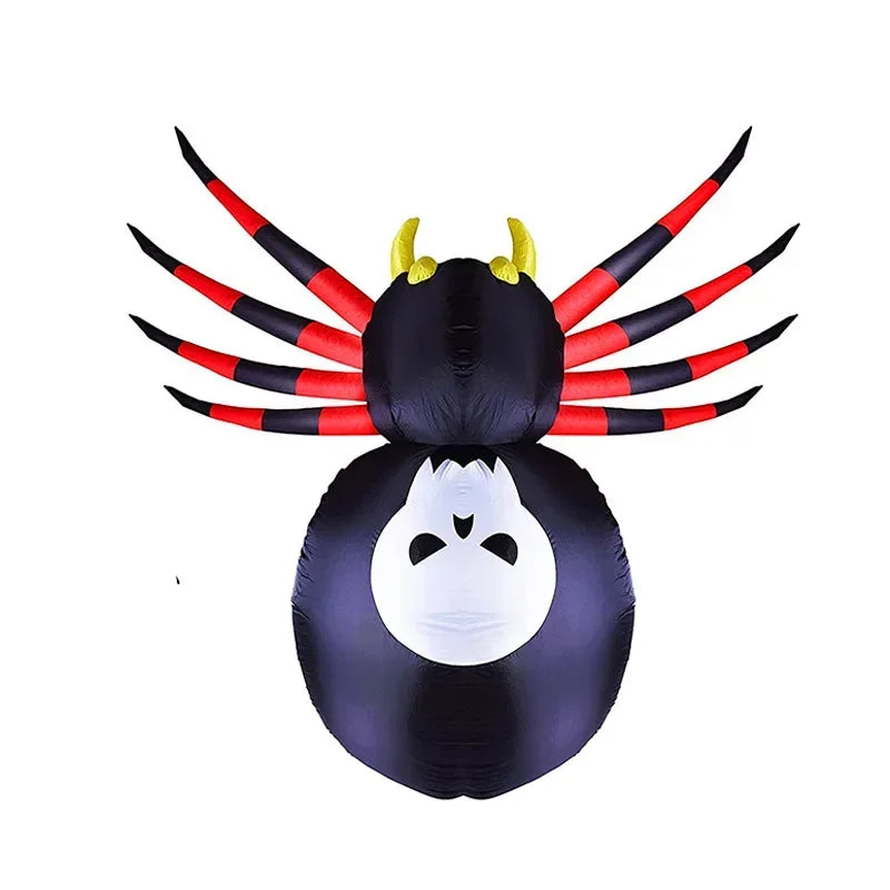 Inflatable Skull Spider