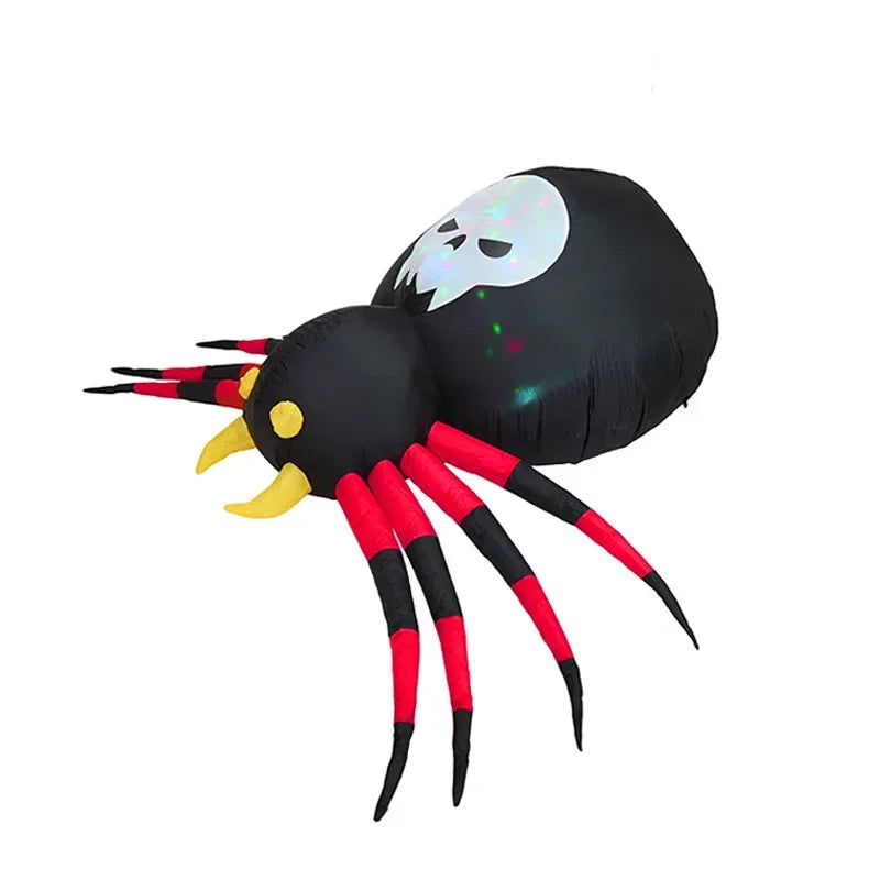 Inflatable Skull Spider