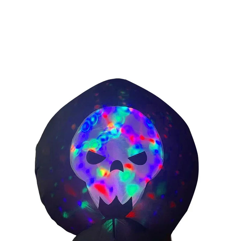 Inflatable Skull Spider