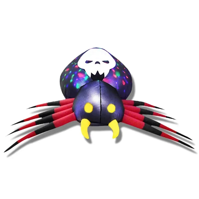 Inflatable Skull Spider