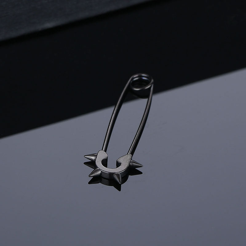 Nail-Style Punk Earrings