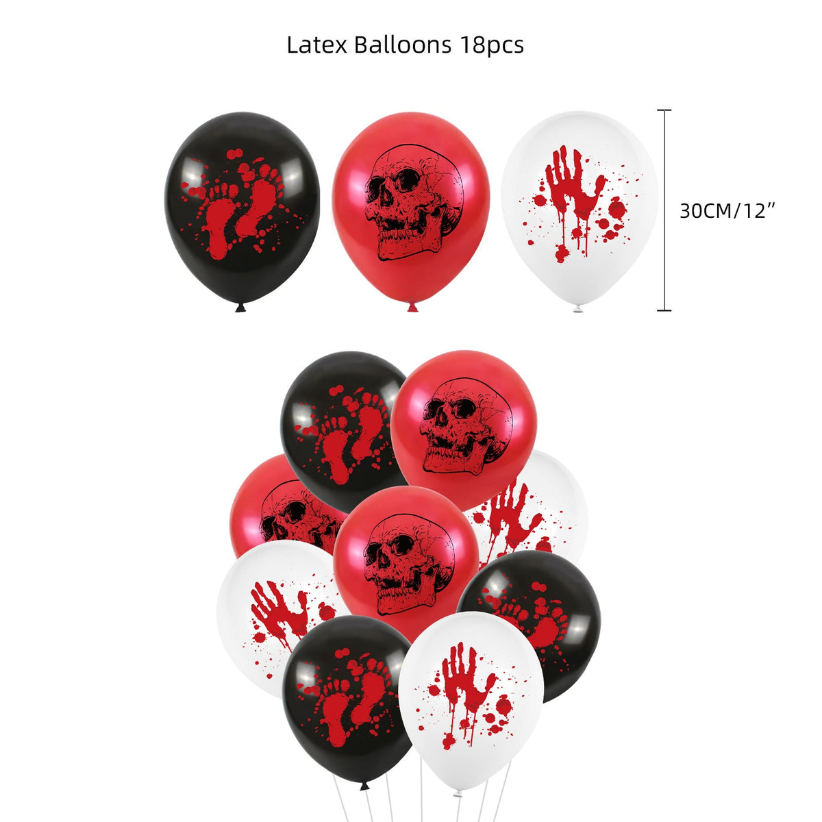 Halloween horror-themed Party Decor Set