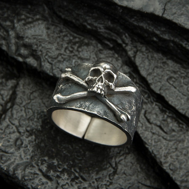 Gothic Punk Skull Ring