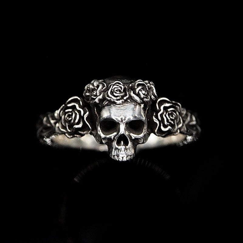 Gothic Punk Skull Ring