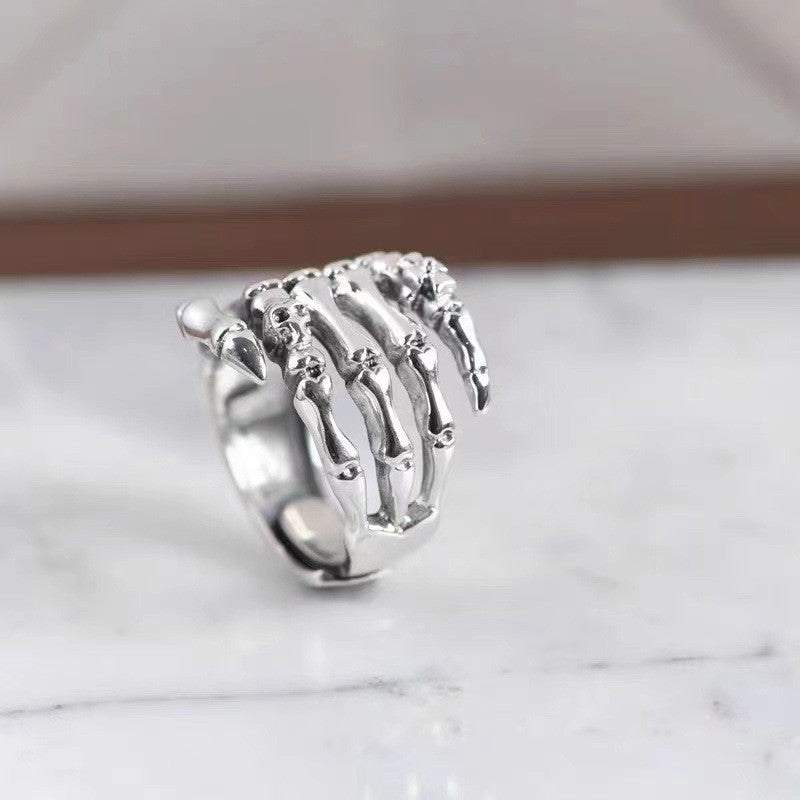 Gothic Punk Skull Ring