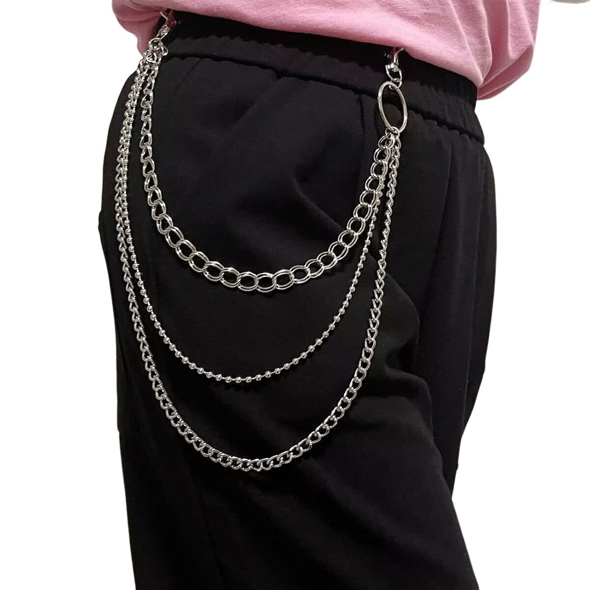 Layered Punk Pants Chain