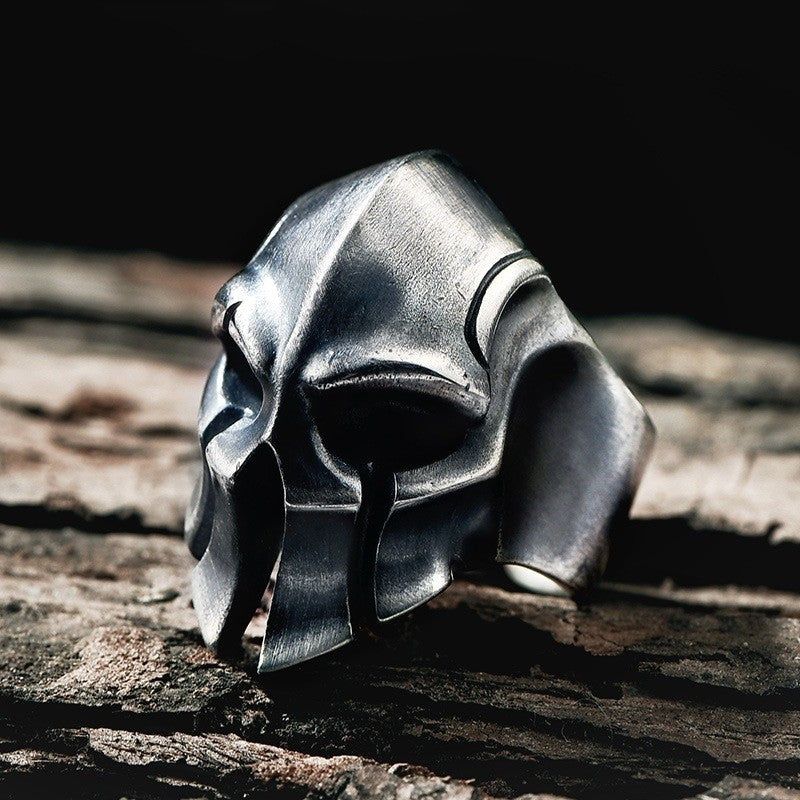 Gothic Punk Skull Ring