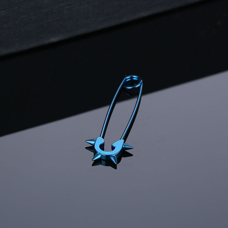 Nail-Style Punk Earrings