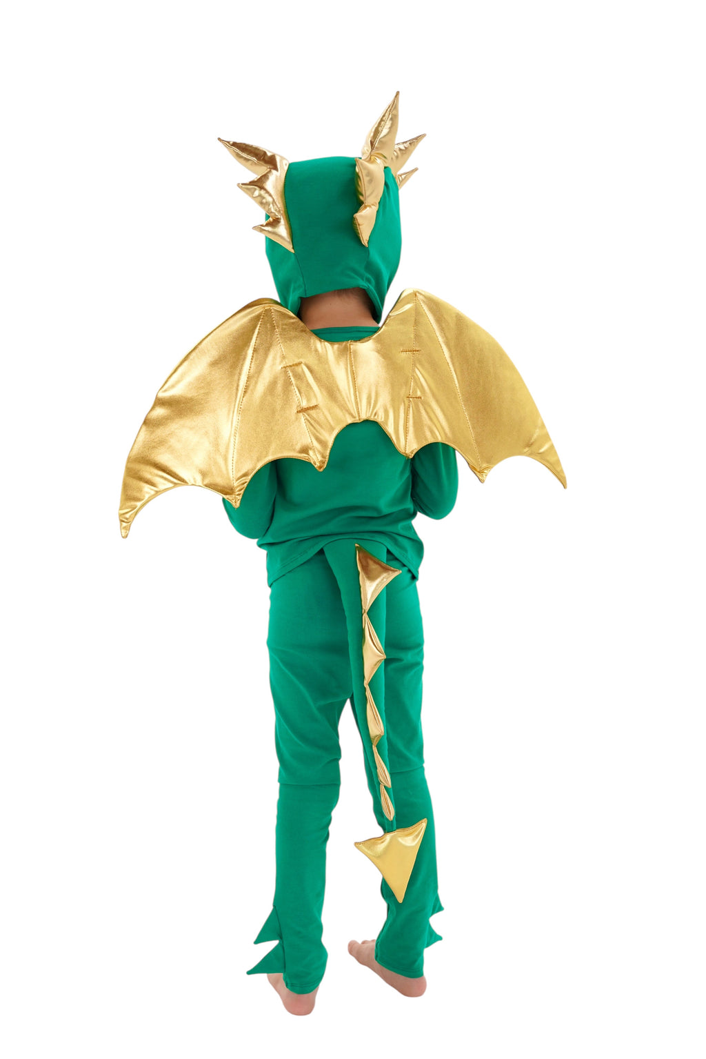 Emerald Green Dragon Kids Costume
