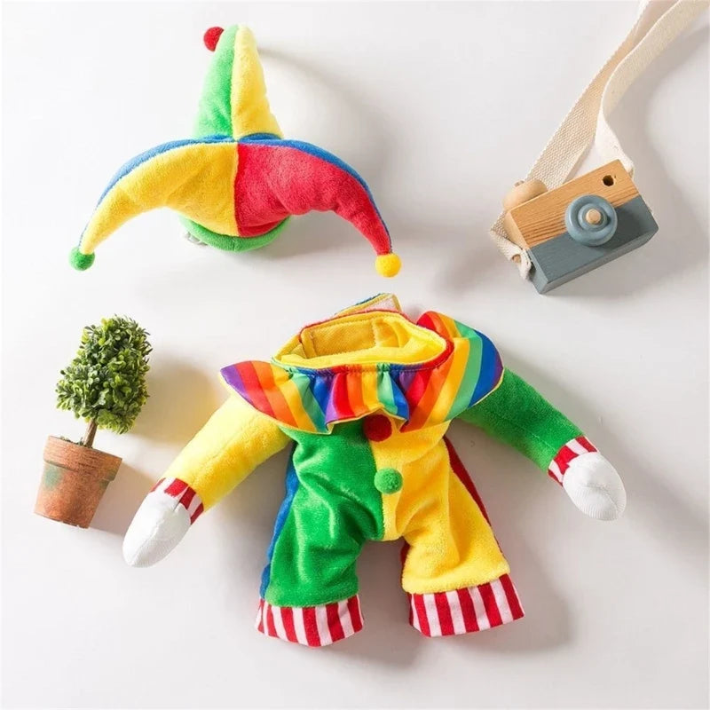 Clown Costume for Small Dogs