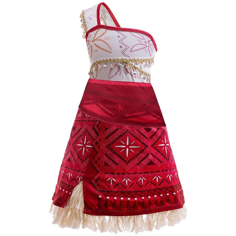 Kids' Moana 2 Adventure Dress Costume