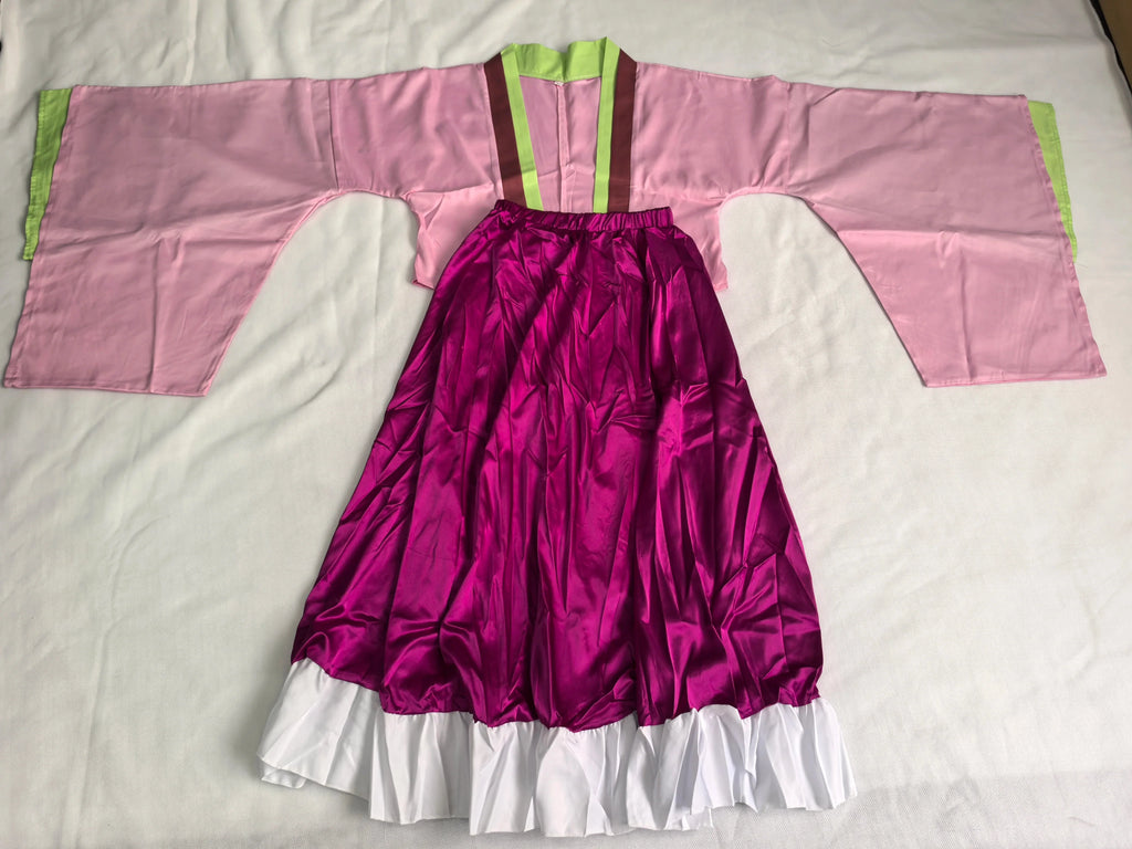 Maomao Anime Cosplay Costume – Pink Dress Outfit Set