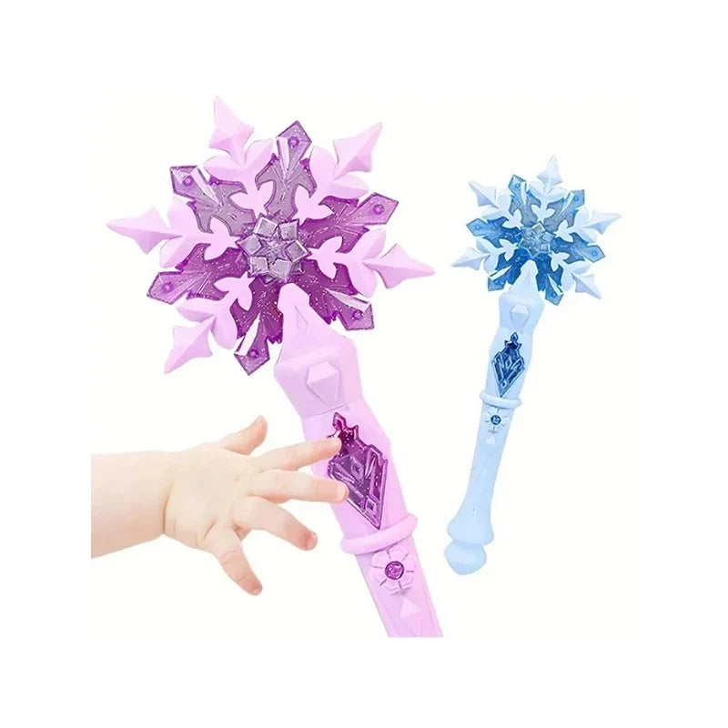 Princess Snowflake LED Magic Wand Toy